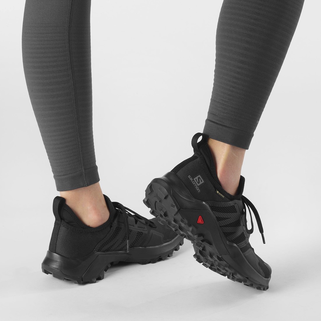 Salomon Madcross GTX W - Black/Black 