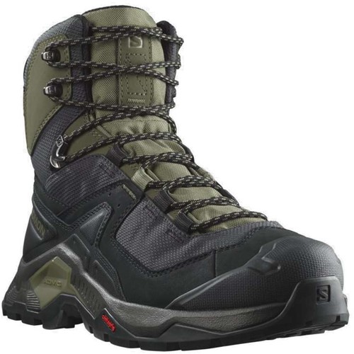 スニーカー Salomon Quest Element GTX Black Deep Richen Green Olive Nigh Salomon Quest Element GTX - Black/Deep Lichen Green/Olive