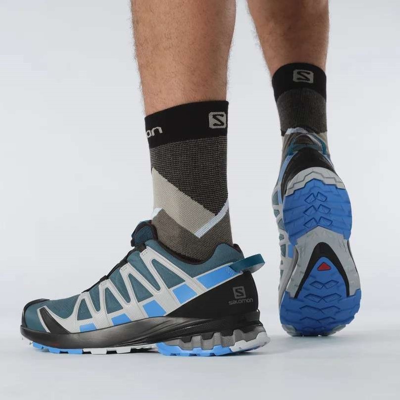 Salomon XA Pro 3D v8 GTX - Legion Blue/Blithe/Pearl Blue - 46 (UK 11) uw  specialist in outdoor, wintersport, hockey en meer.