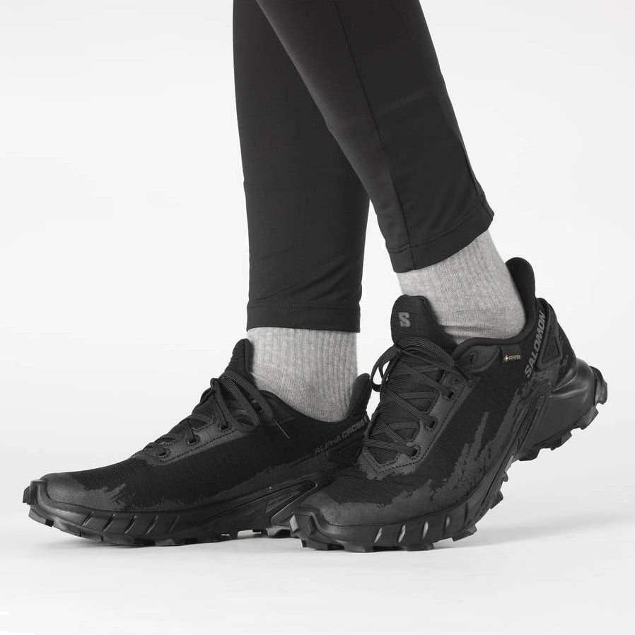 Salomon Alphacross 4 GTX W Black Black Black 39 1 3 UK 6 uw