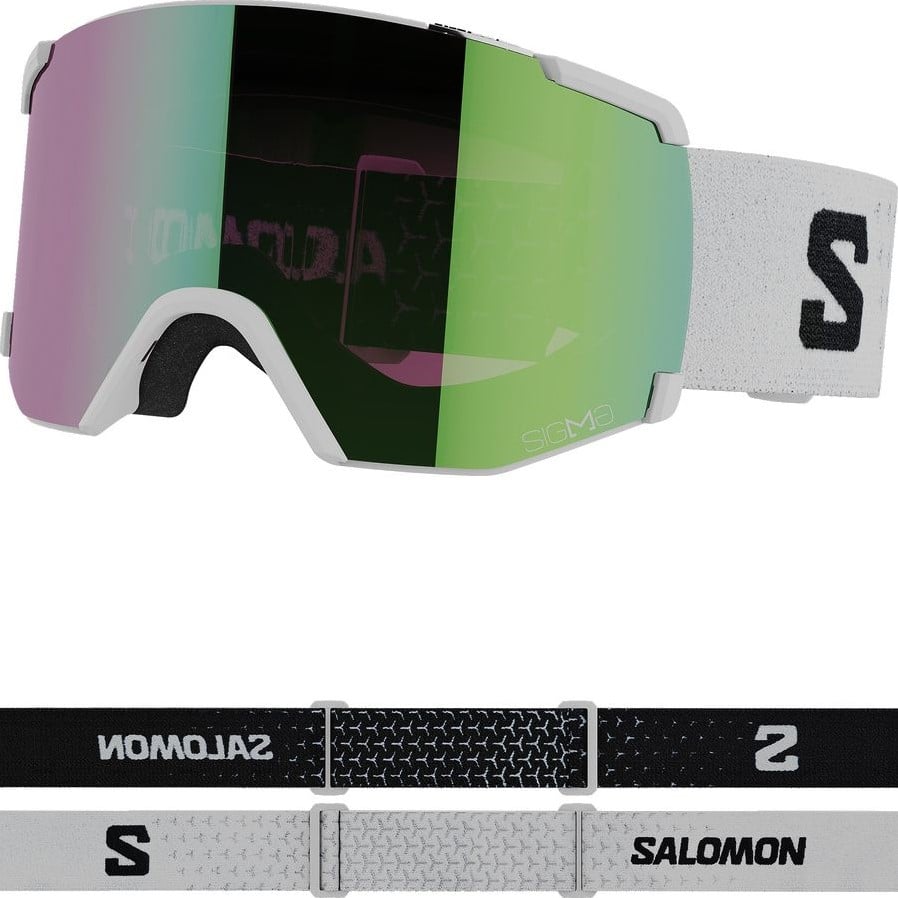 Salomon S/View Sigma - White/Multilayer Emerald/Pink Red uw