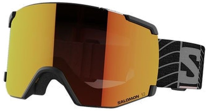 Ski Goggles Salomon Xview Mid Red Salomon S/View Black Resort