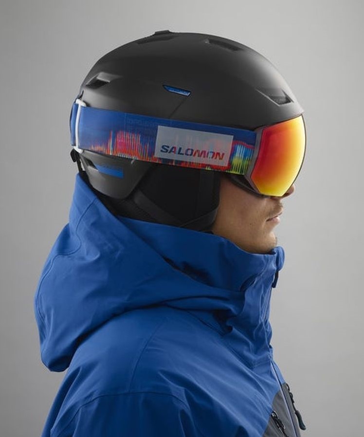 【4018】 SALOMON　PIONEER LT VISOR PHOTO Salomon Pioneer LT Visor Ski Helmet - Helmets Alpine Skiing