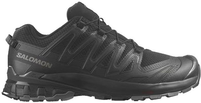 Salomon Xa Pro 3D v9 Wide - Black/Phantom/Pewter - 44 (UK 9.5) uw  specialist in outdoor, wintersport, hockey en meer.