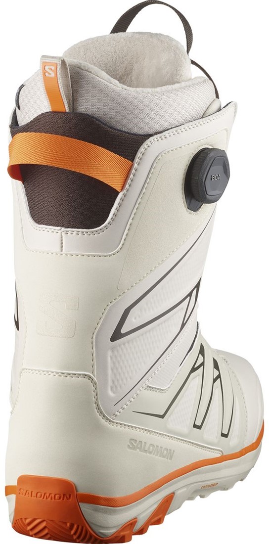 Salomon Launch BOA SJ BOA Rainy Day/Birch/Vibrant Orange 46