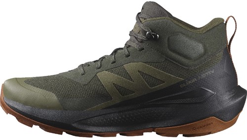 Salomon Elixir Activ Mid GTX - Peat/Black/Caramel Cafe