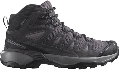 Salomon X Ultra 360 Leather Mid GTX W - Sharkskin/Nine Iron/Cloud Gray - 42 2/3 (UK 8.5)