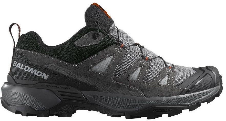 Salomon X Ultra 360 Leather Sharkskin/Asphalt/Caramel Cafe 42