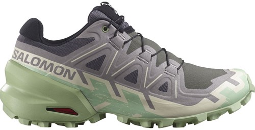 Salomon Speedcross 6 W - Castlerock/Vanilla Ice/Smoke Green - 39 1/3 (UK 6)