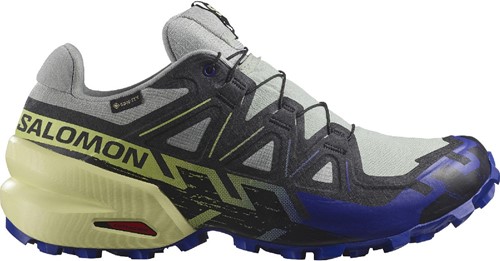 Salomon Speedcross 6 GTX - Wrought Iron/Clematis Blue/Sharp Green - 40 2/3 (UK 7)