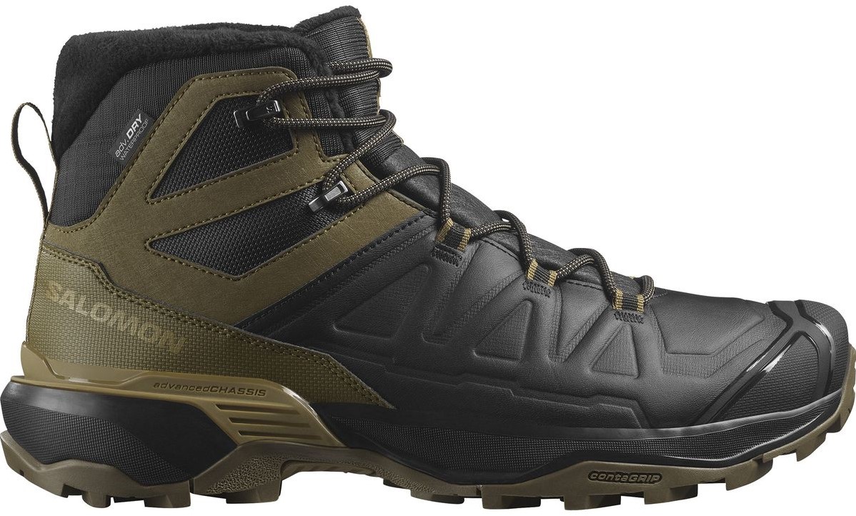 Salomon X Ultra Snowpilot WP Black/Military Olive/Gothic Olive