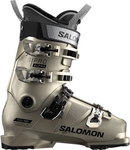 Salomon S/Pro Alpha 100 W GW - Light Bronze Metallic/Black/Black - 26/26.5