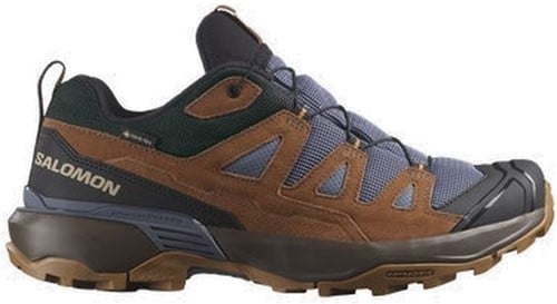 Salomon X Ultra 360 Leather GTX - Grisaille/Caramel Cafe/Marmalade - 46 2/3 (UK 11.5)