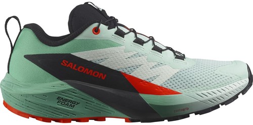 Salomon Sense Ride 5 W - Bay/Black/Cherry Tomato - 42 (UK 8)