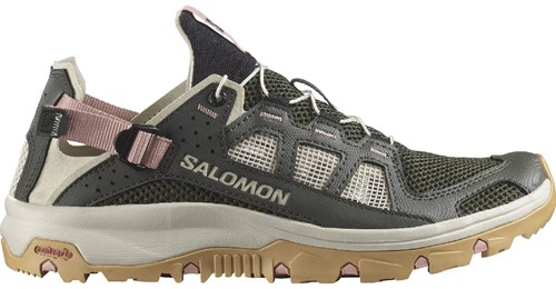 Salomon Techamphibian 5 W - Peat/Rainy Day/Hyma Pink - 38 (UK 5)