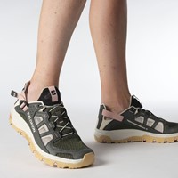 Salomon Techamphibian 5 W - Peat/Rainy Day/Hyma Pink