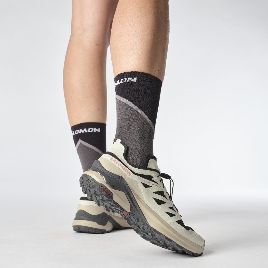 Salomon Xa Meta GTX W MIF - Black/Oxford Tan/Tender Peach - 42 (UK