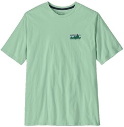 Patagonia '73 Skyline Organic T-Shirt - Rinsed Green - T-Shirt Heren
