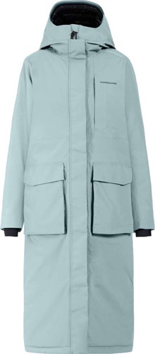 Didriksons Leya Parka Long W - Factory Blue - 42