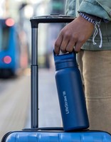 LifeStraw Go Series Insulated Stainless Steel Water Filter Bottle - 1L