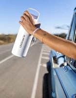 LifeStraw Go Series Insulated Stainless Steel Water Filter Bottle - 1L
