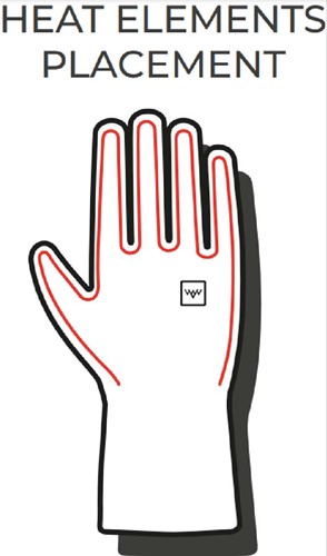 HeatX Heated Outdoor Gloves - Brown/Black