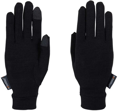Extremities Merino Touch Liner Glove - Black - S