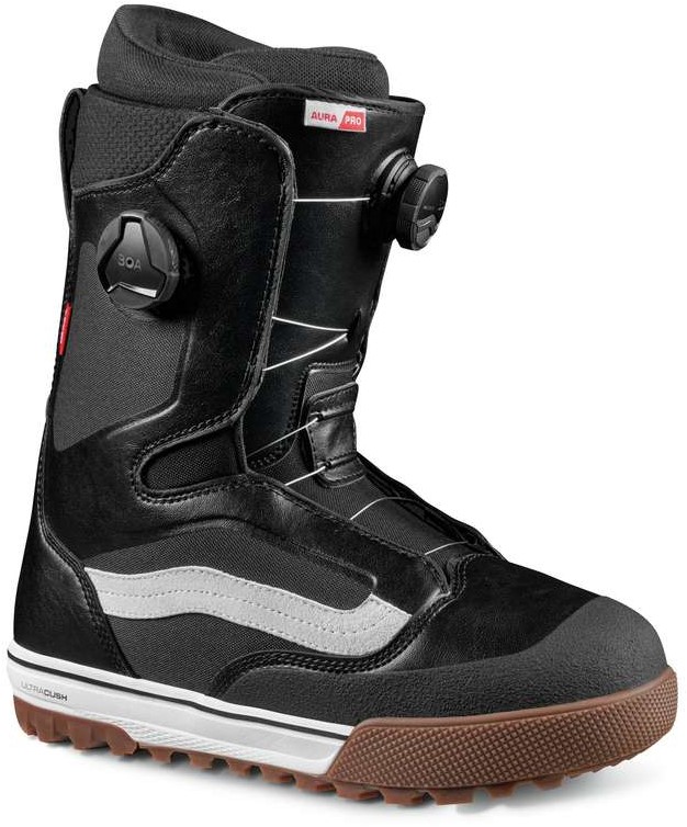 Vans Men's Aura Pro - Black/White - 42 (US 9) uw specialist in outdoor,  wintersport, hockey en meer.