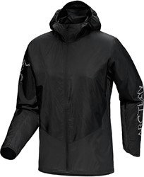 Arc'teryx Norvan Windshell Hoody - Black/Graphite - Windstopper Heren
