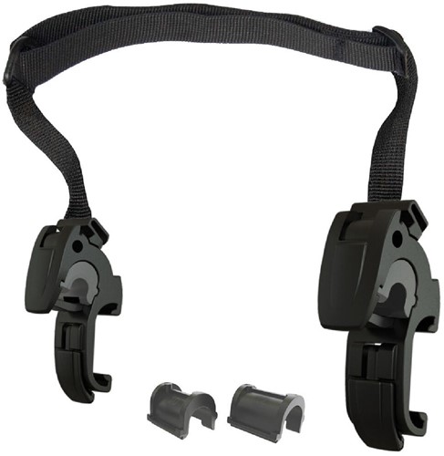 Ortlieb 2 QL2.1 Hooks with Handle - Office - 16 mm - Black