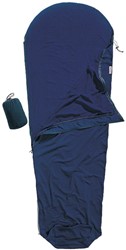 Cocoon Mummy Liner - Microfleece - Dark Petrol - Rechts