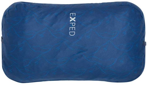 Exped REM Pillow - Navy Mountain Print - Large