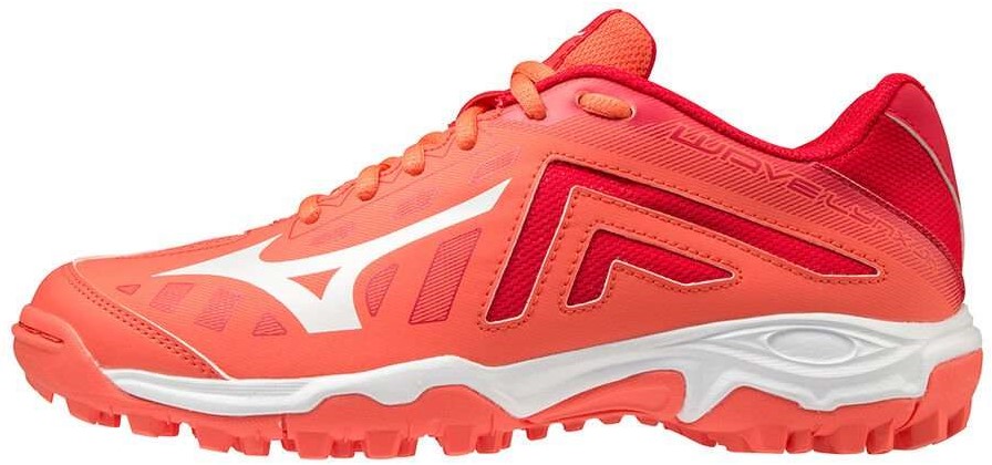 Groen tetraëder Katholiek Mizuno Wave Lynx Junior - Hot Coral/White/Lollipop - 38 1/2 (UK 5.5) uw  specialist in outdoor, wintersport, hockey en meer.