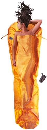 Cocoon Mummy Liner - 100% Silk - Sunset