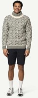Devold Svalbard Wool High Neck - Offwhite/Anthracite