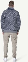 Devold Svalbard Wool High Neck - Night/Offwhite