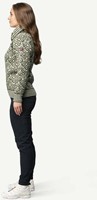 Devold Svalbard Wool Zip Neck - Olive/Offwhite