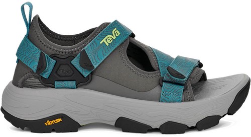 Teva M Grandview Max Sandal - Dark Gull Grey/Larkspur - 42 (US 9)