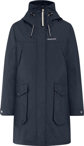 Didriksons Thelma Parka W - Dark Night Blue - 42