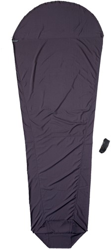 Cocoon Mummy Liner - Thermolite Silk - Volcano Grey