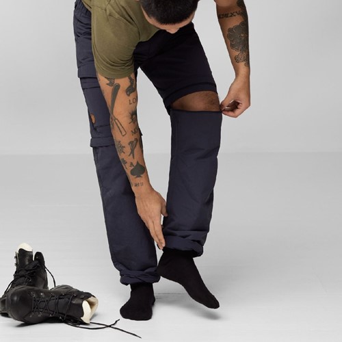 Fjällräven Travellers MT Zip-Off Trousers M - Dark Grey