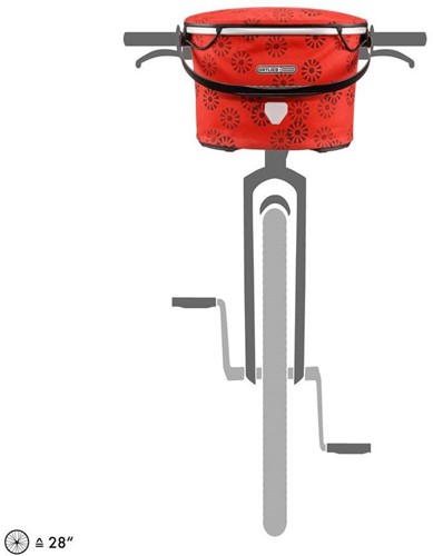 Ortlieb Up-Town Design - Floral Red