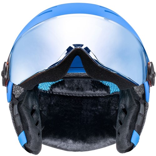 Uvex Rocket Jr. Visor - Blue Matt