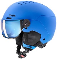 Uvex Rocket Jr. Visor - Blue Matt - 55-58 cm