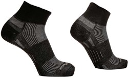 Wrightsock Eco Explore Quarter - Black