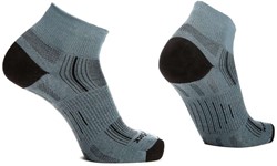 Wrightsock Eco Explore Quarter - Grey - Hiking Socks