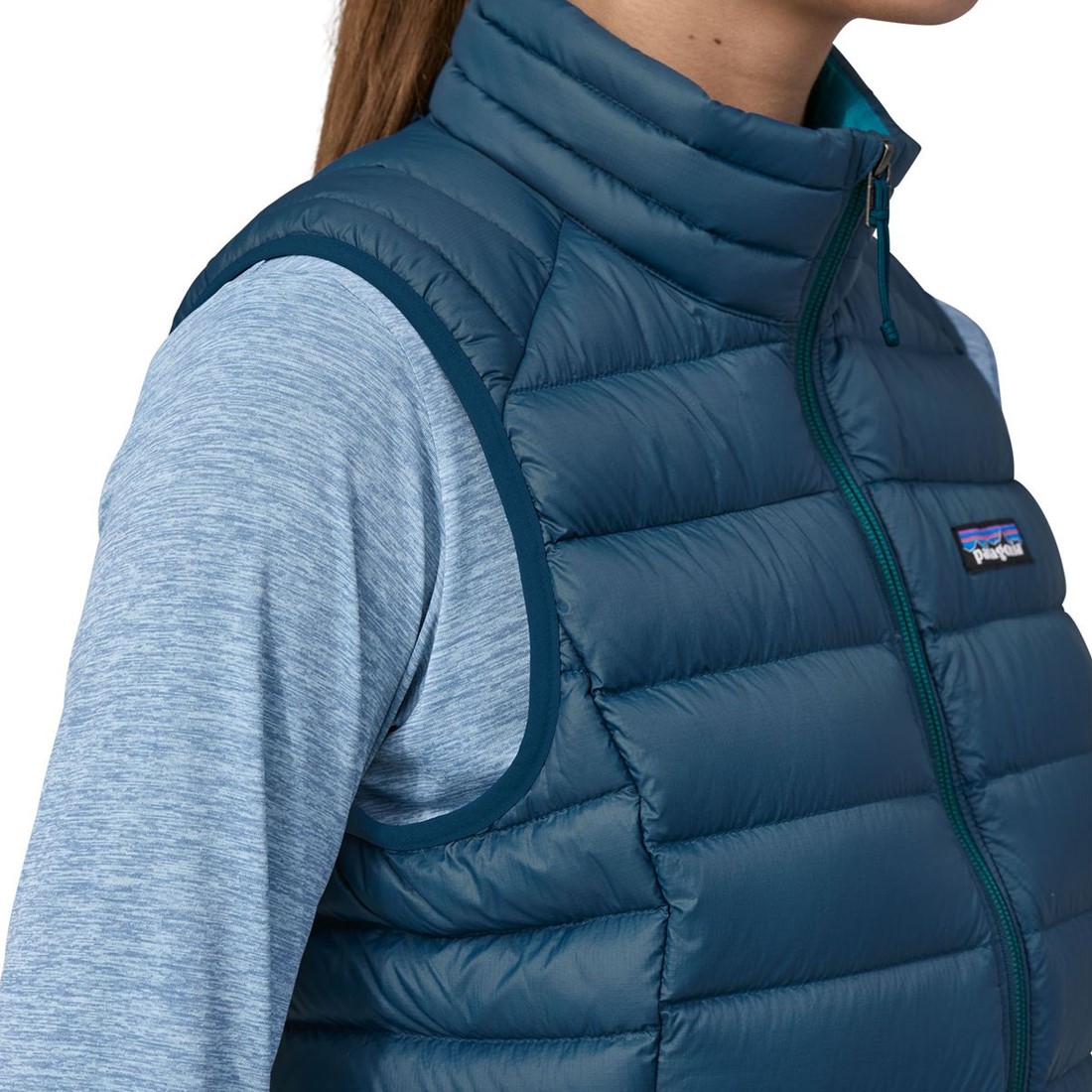 Patagonia W s Down Sweater Vest Lagom Blue S