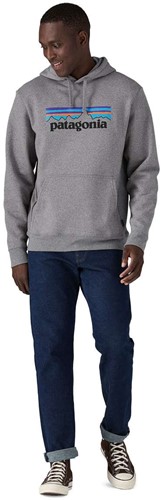 Patagonia P-6 Logo Uprisal Hoody - Gravel Heather