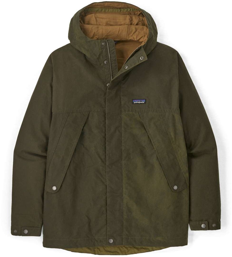 Patagonia Waxed Cotton Jacket - Basin Green - L uw specialist in outdoor,  wintersport, hockey en meer.