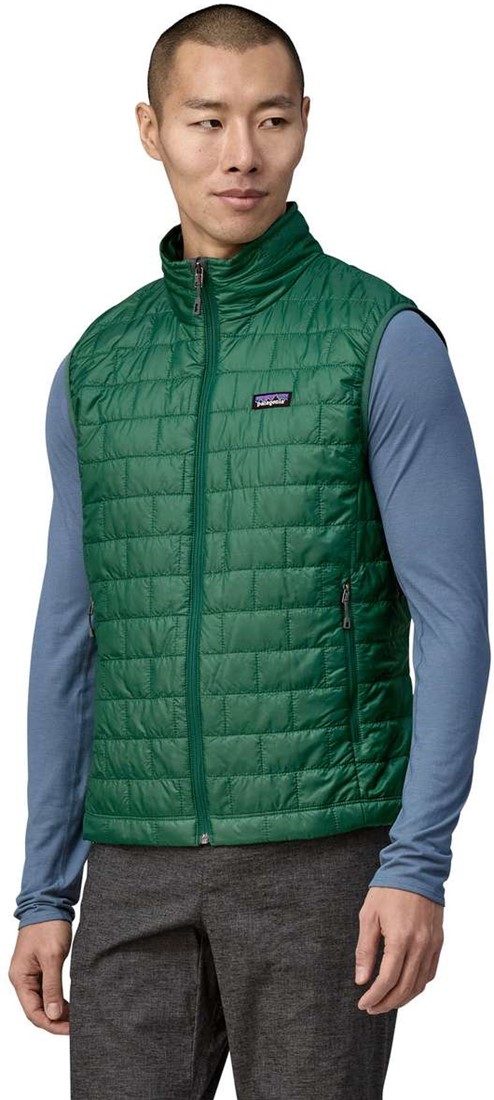Patagonia nano sales puff vest green
